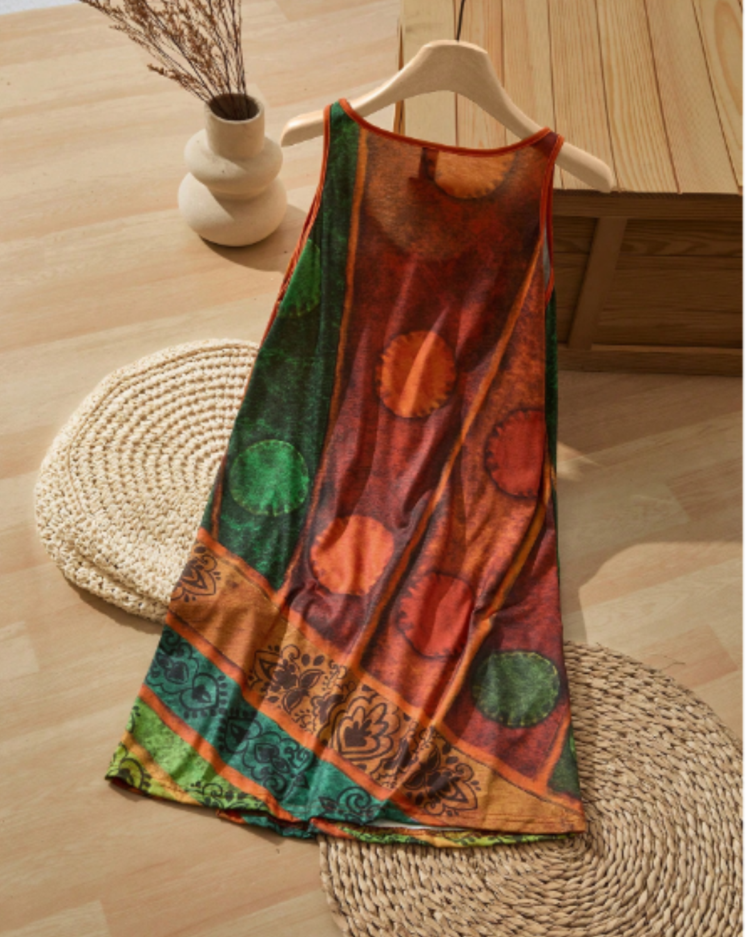 Vestido Naranjo - Imagen 2