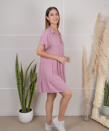 Vestido Corazón Beige