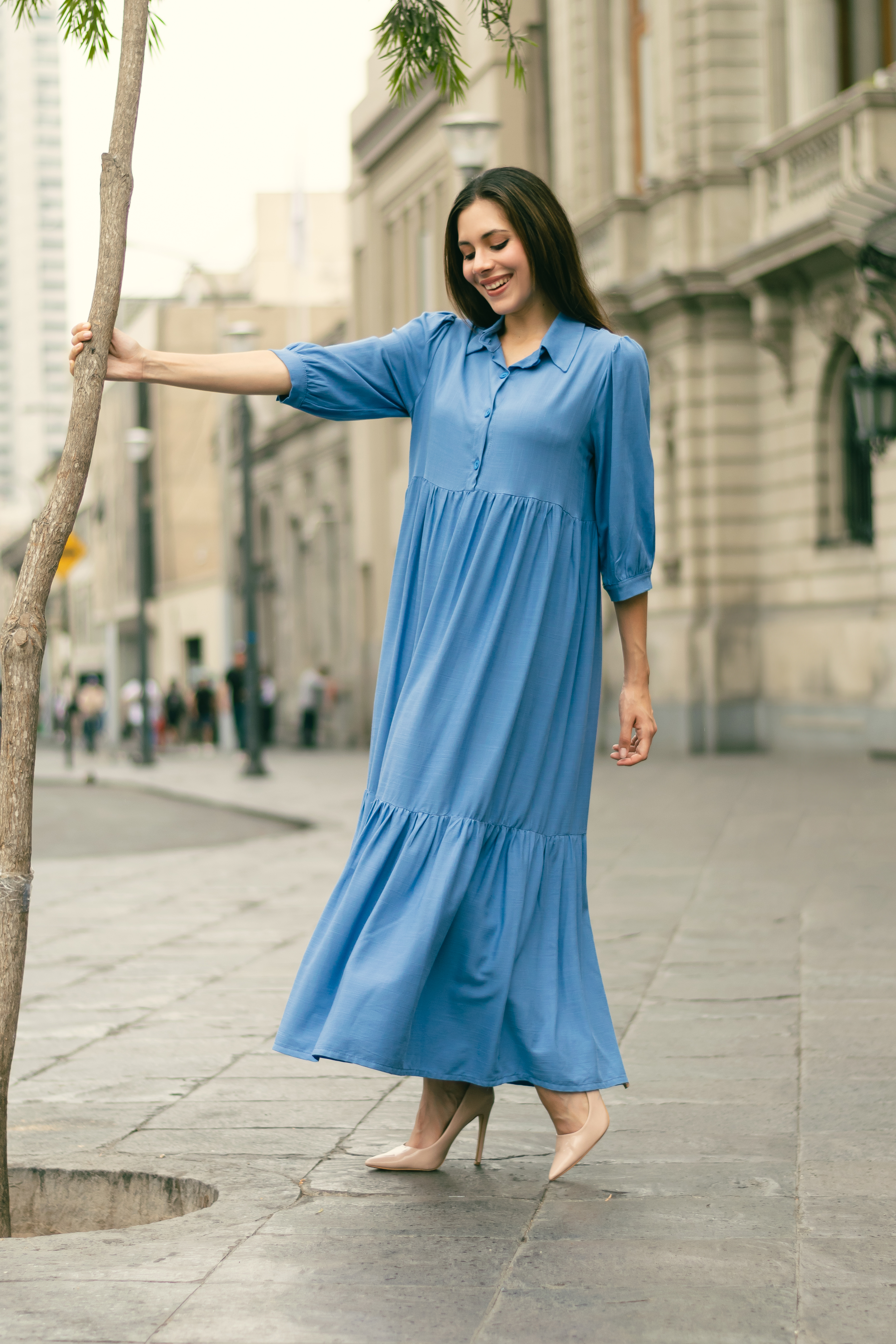 Vestido Largo Marina - Imagen 13