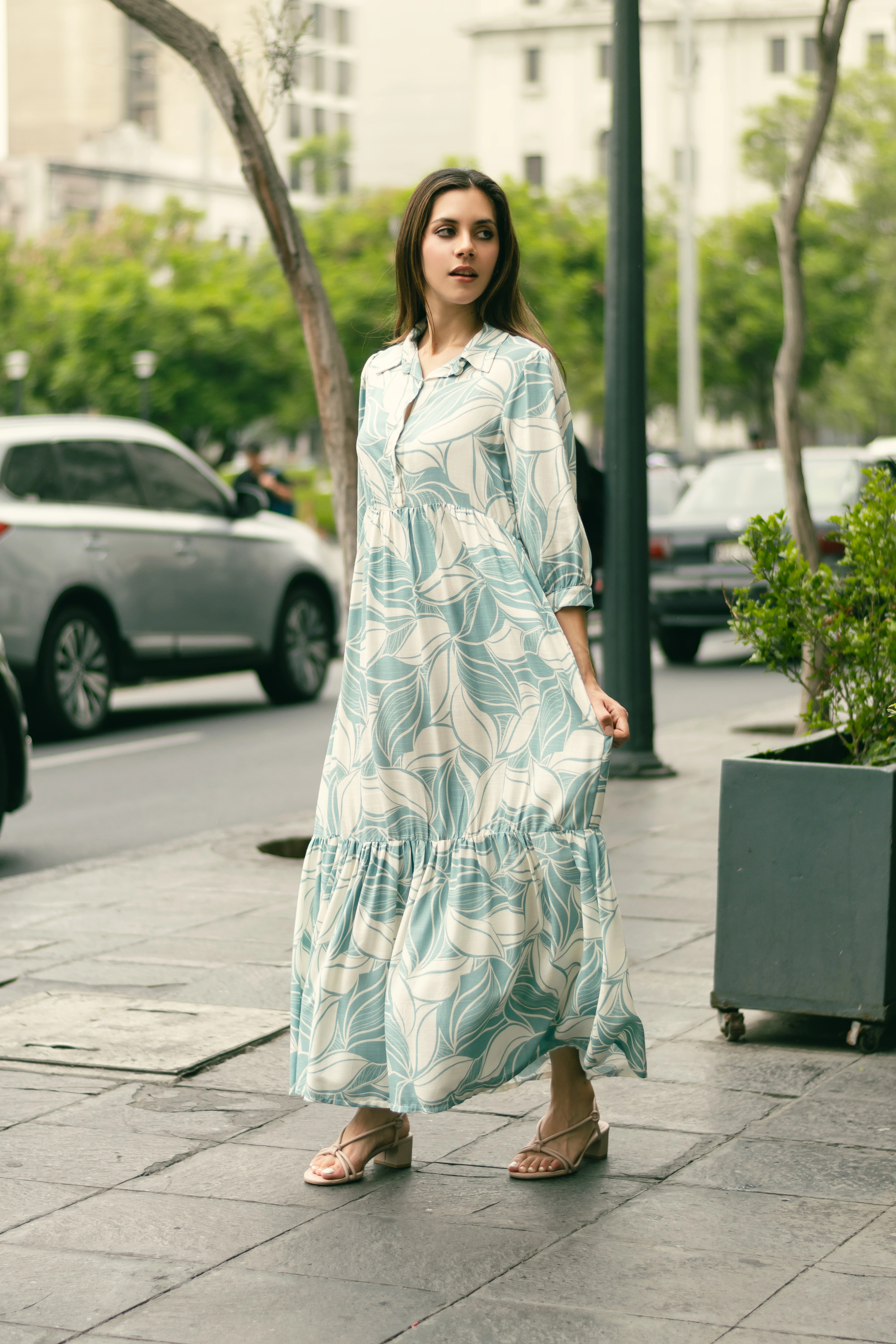 Vestido Largo Marina - Imagen 4