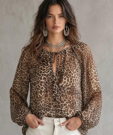 Blusa Leopardo