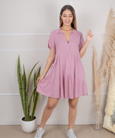 Vestido Corazón Beige